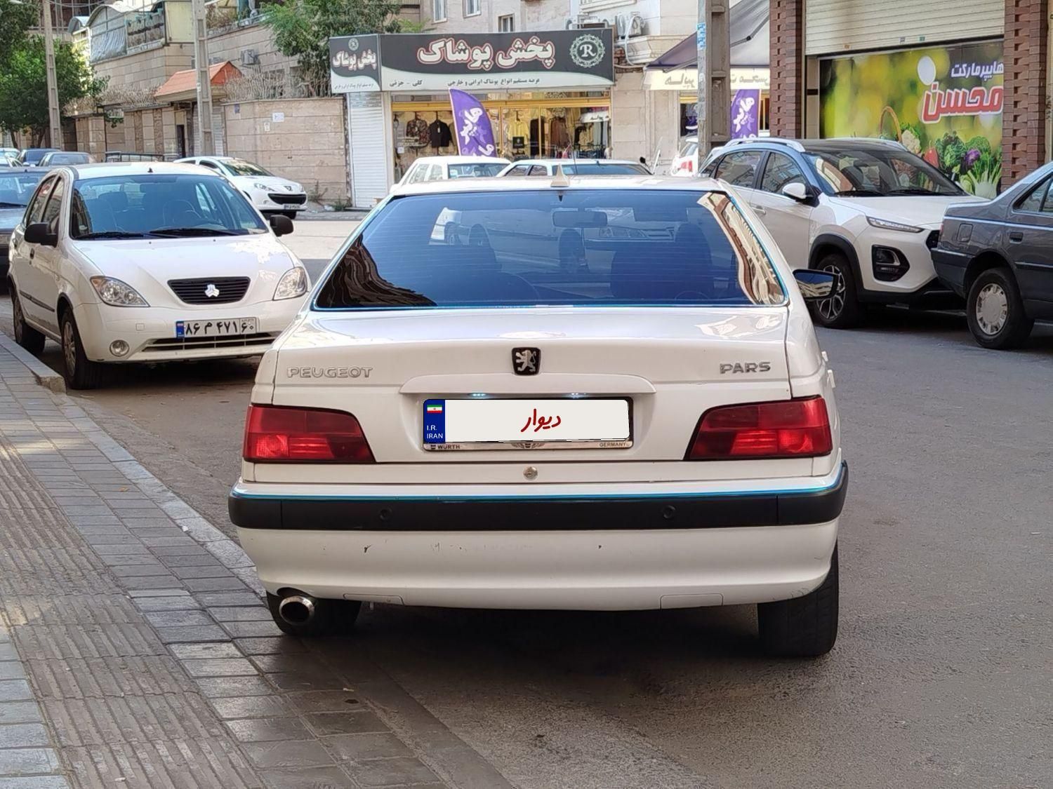 پژو پارس ELX-XU7P سفارشی - 1393