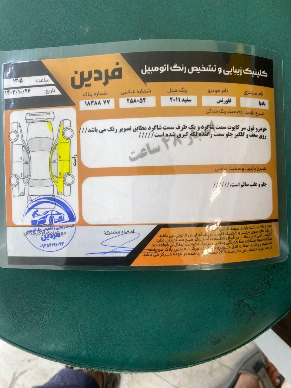 رنو فلوئنس اتوماتیک E2 - 2012