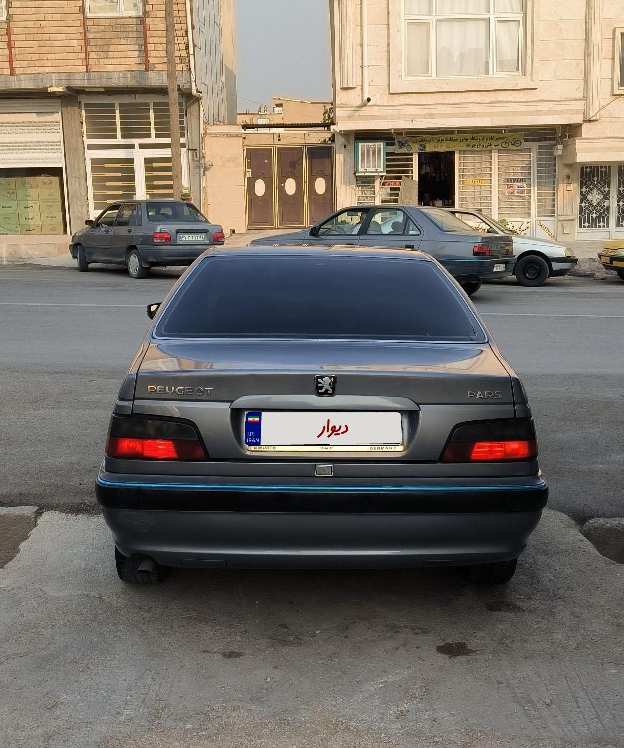 پژو پارس دوگانه سوز - 1389