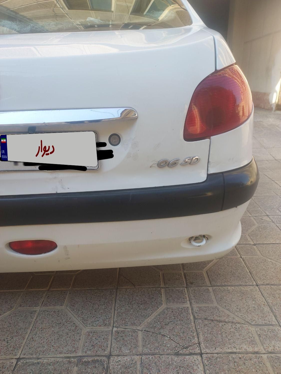 پژو ۲۰۶ صندوق دار v1 - 1387
