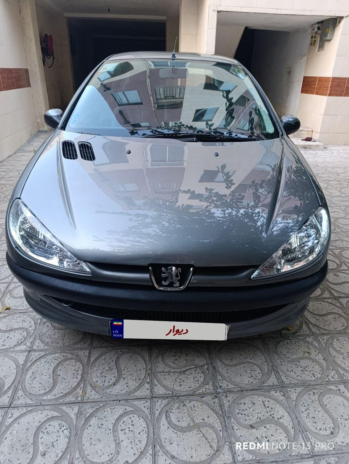 پژو ۲۰۶ صندوق دار v8 - 1395