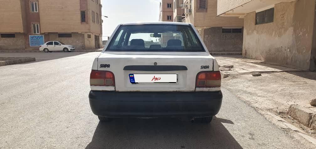پراید صبا بنزینی - 1386