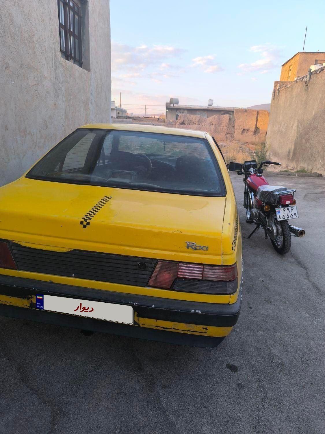 پژو روآ G2 دوگانه سوز - 1388