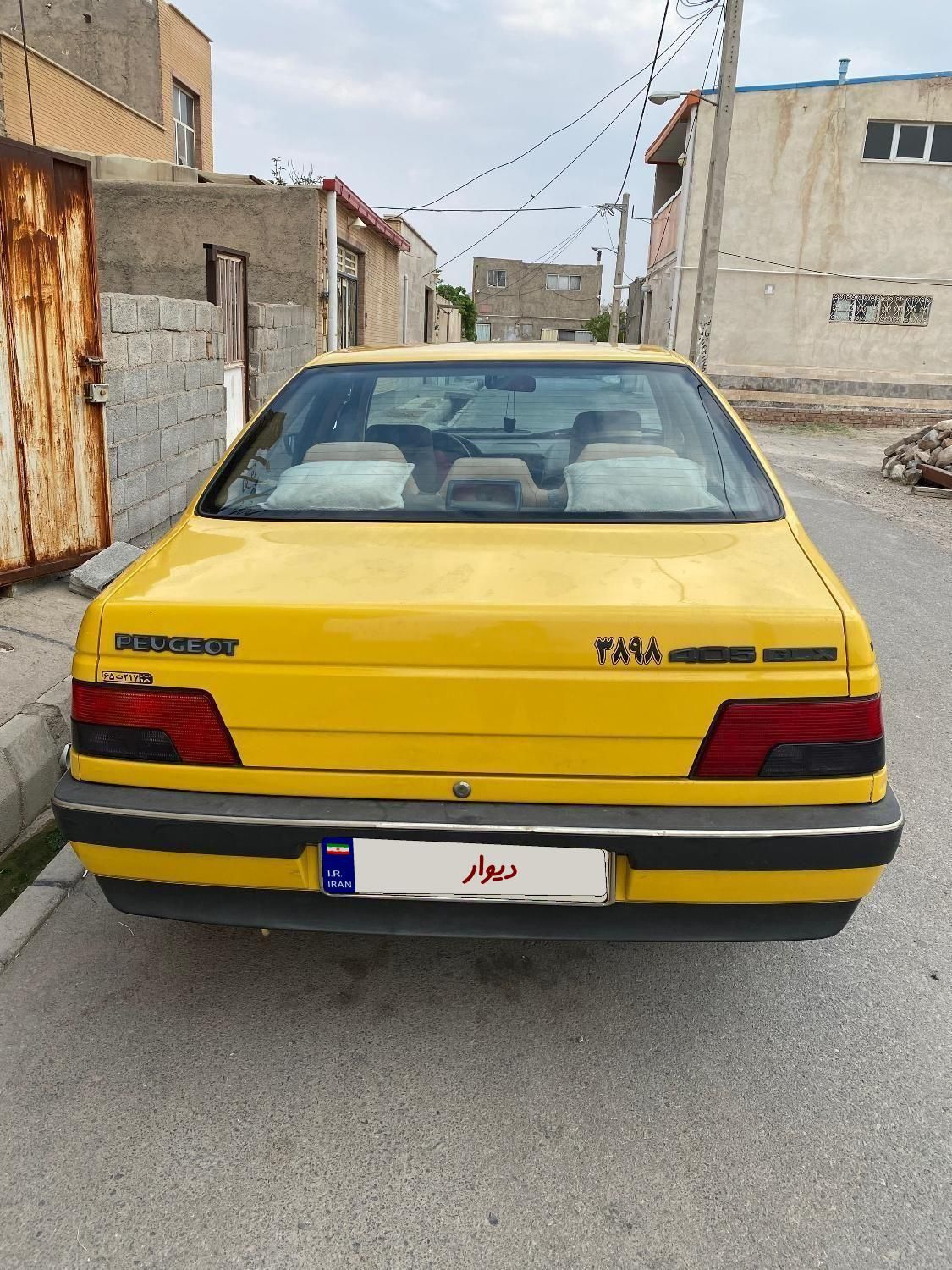 پژو 405 GLX - دوگانه سوز - 1396