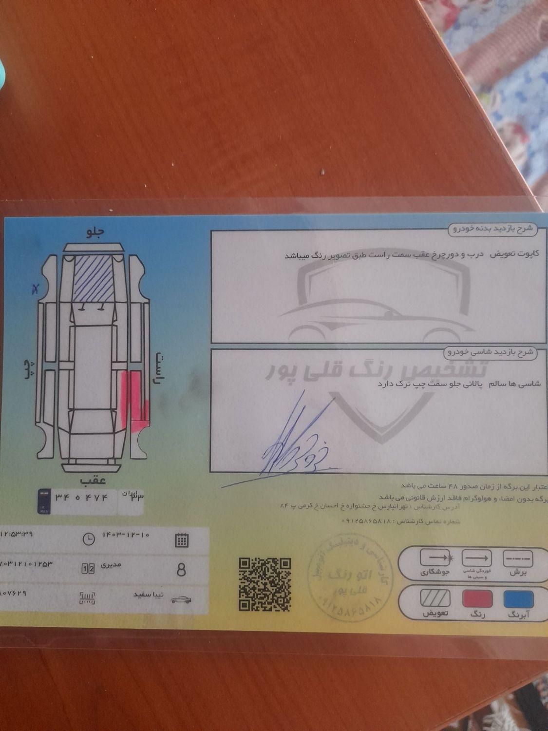 تیبا صندوق دار SX - 1393