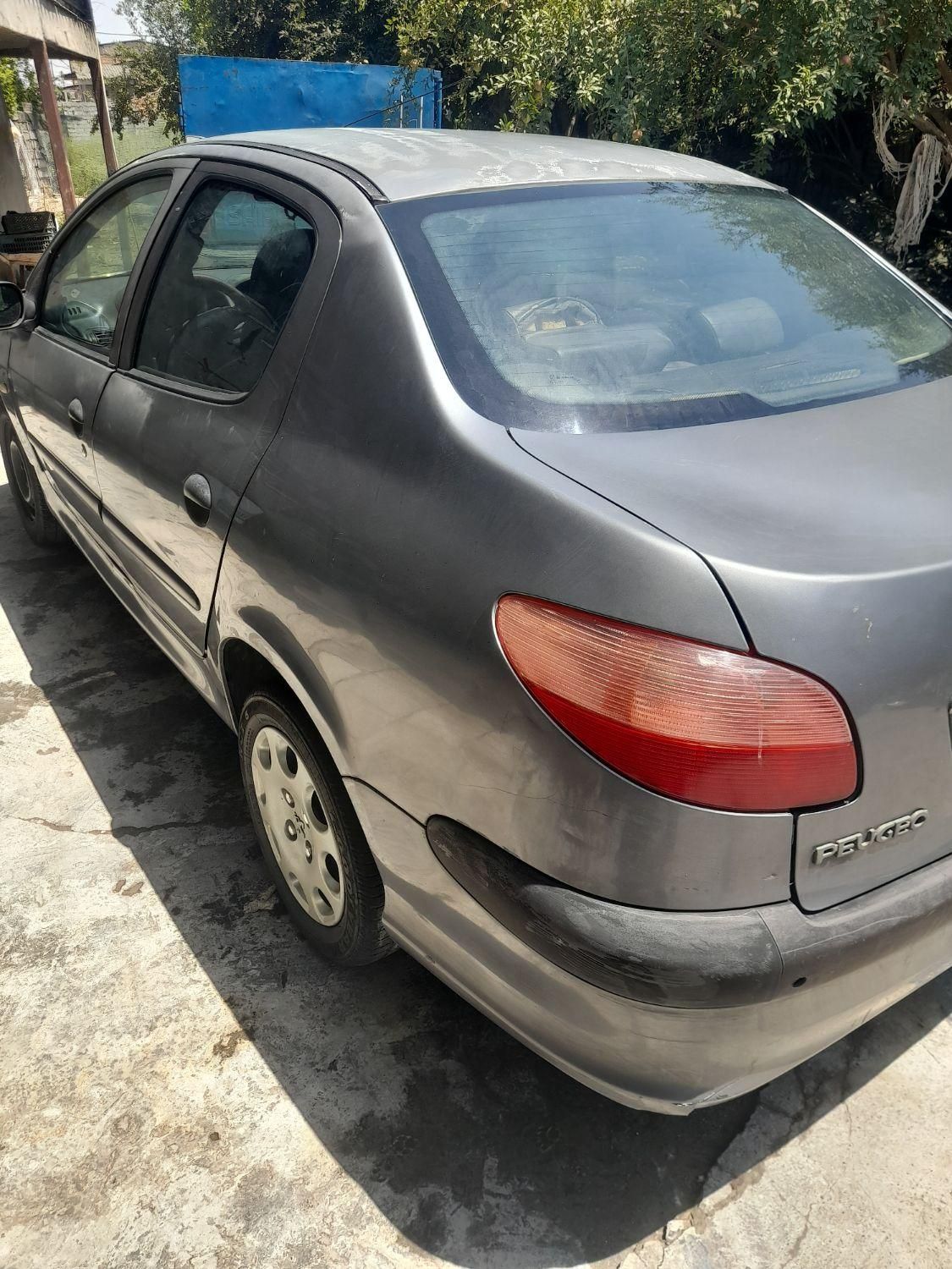 پژو ۲۰۶ صندوق دار v8 - 1386
