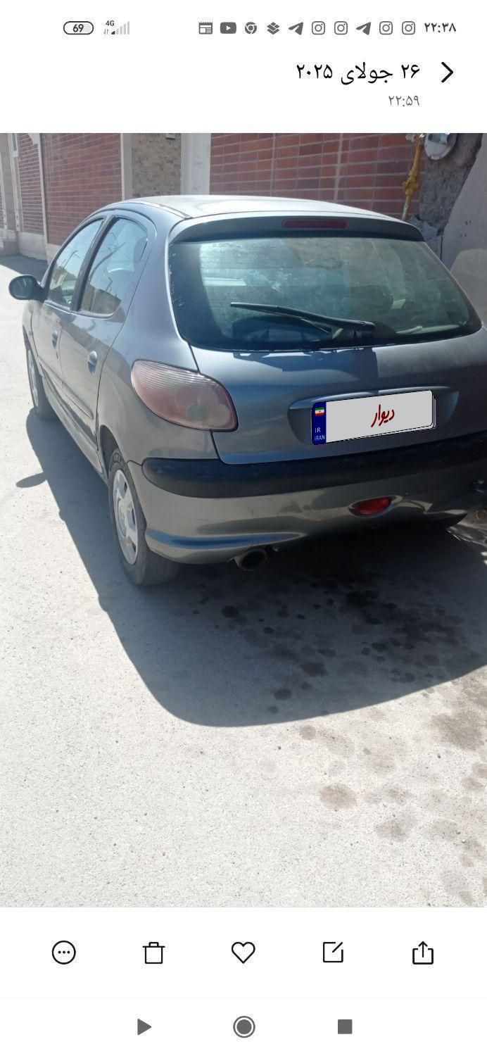 پژو 206 تیپ 2 - 1386
