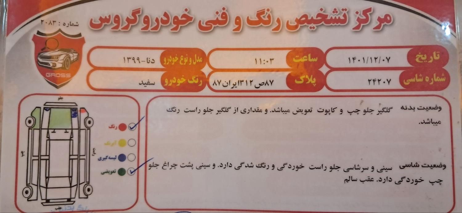 دنا معمولی تیپ ۲ - 1399