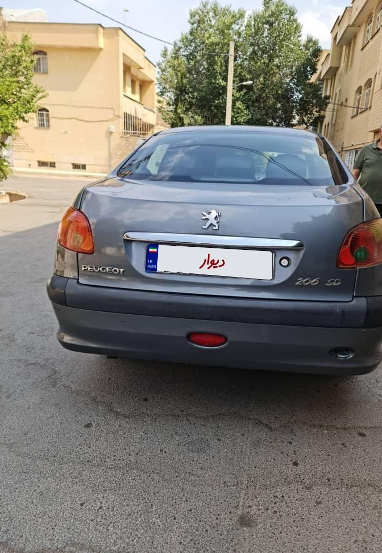 پژو 206 تیپ 5 - 1392