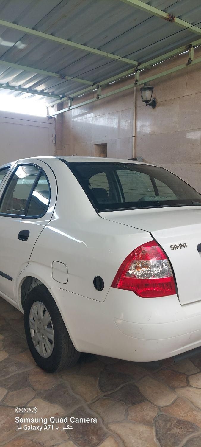 تیبا صندوق دار LX دوگانه سوز - 1395