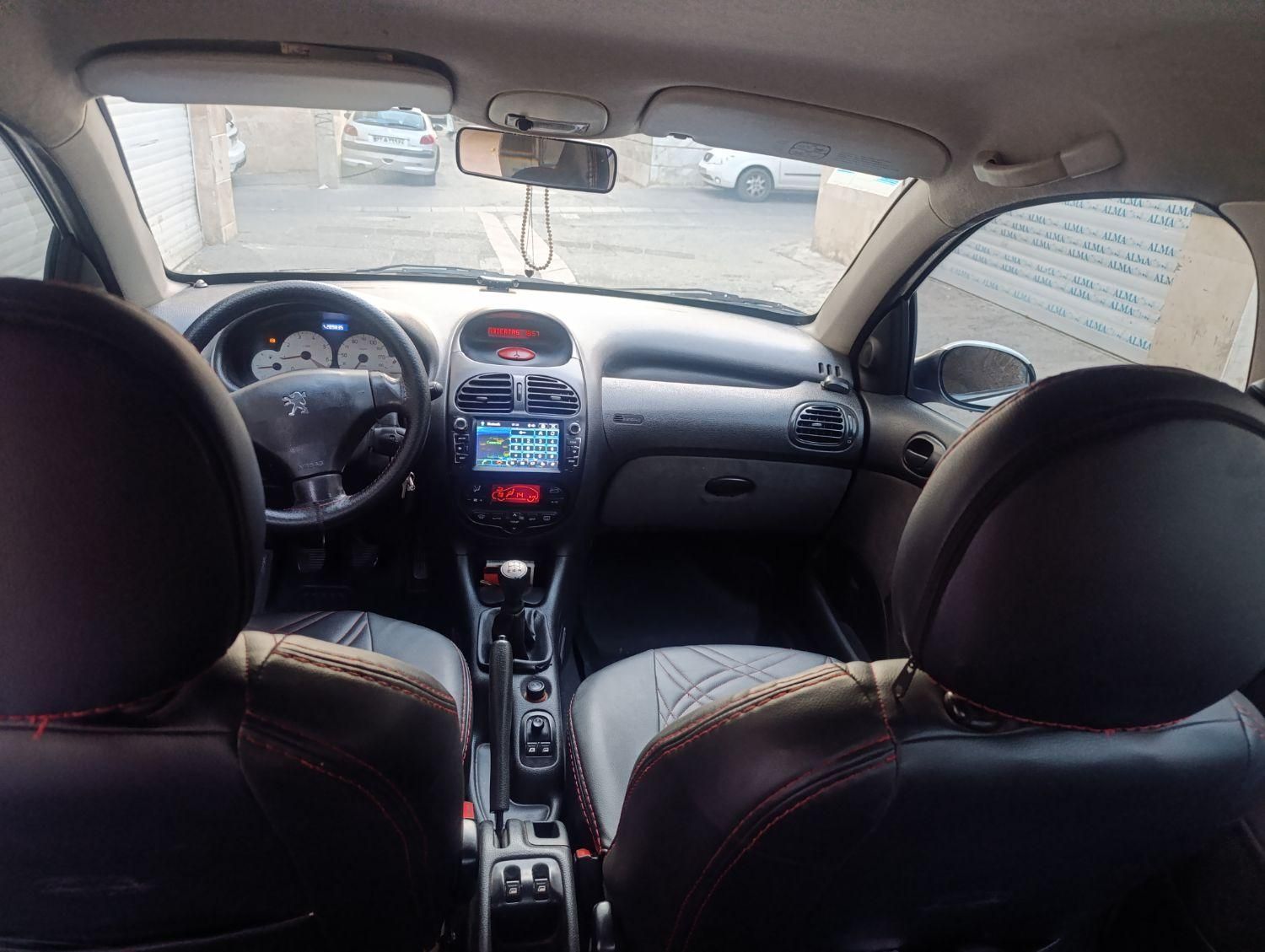 پژو ۲۰۶ صندوق دار v8 - 1390
