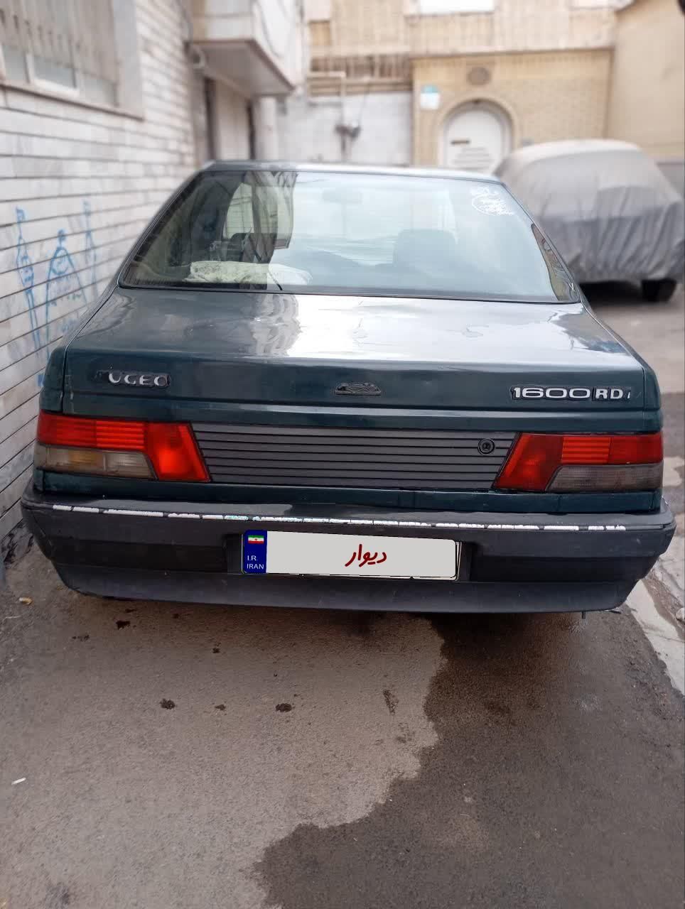 پژو آردی دوگانه سوز CNG - 1382