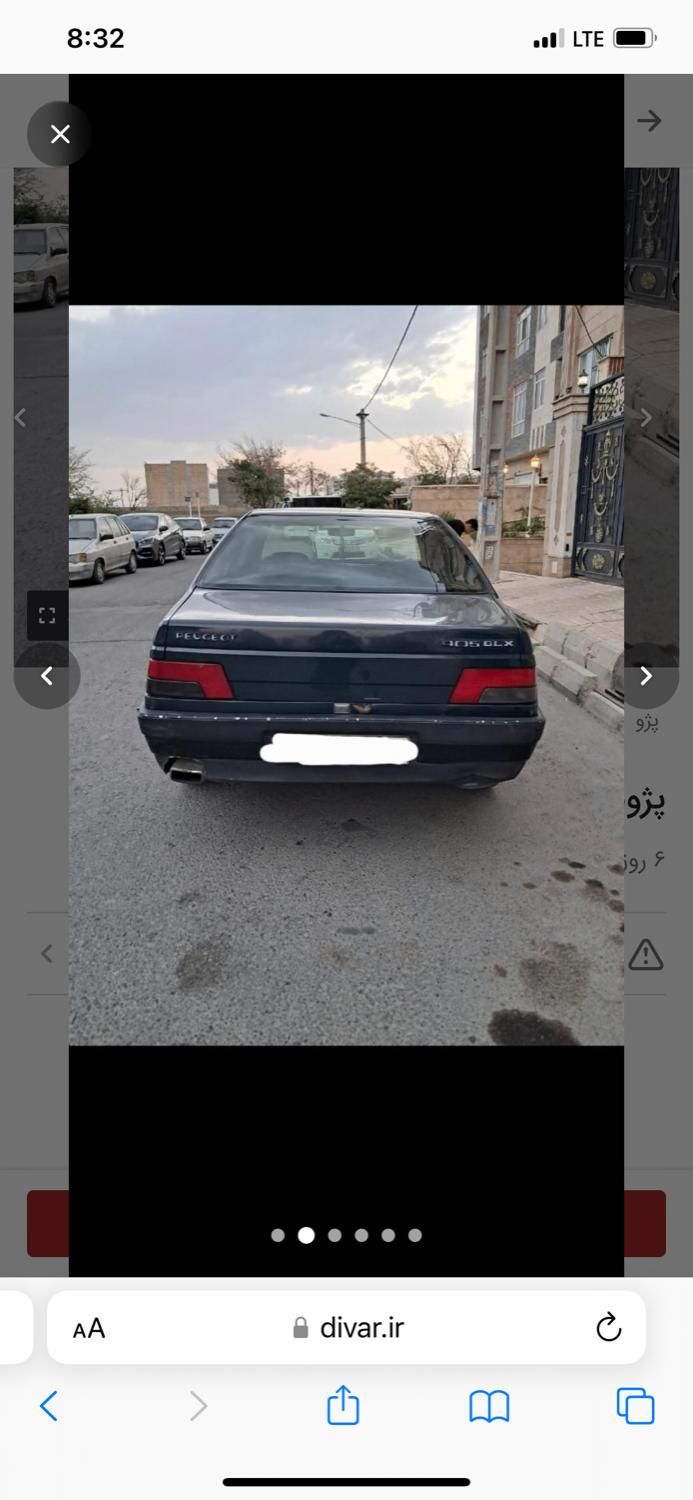 پژو 405 GLX - 1384