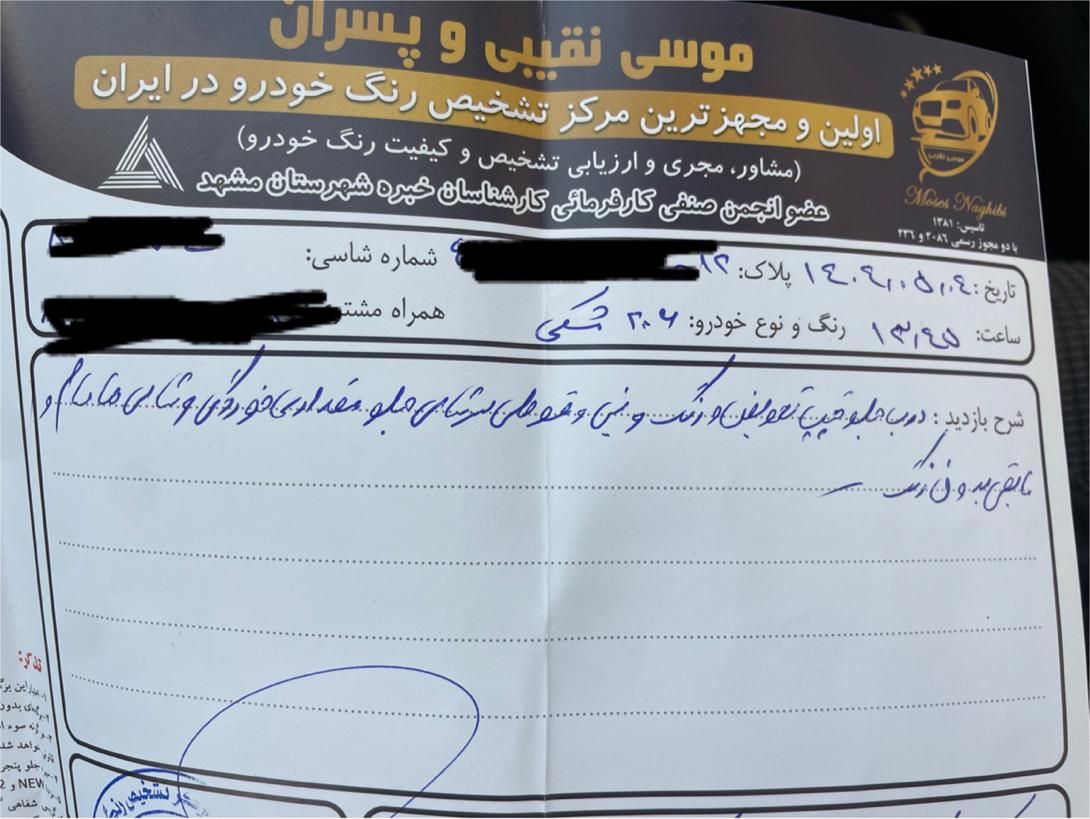 پژو 206 تیپ 2 - 1395