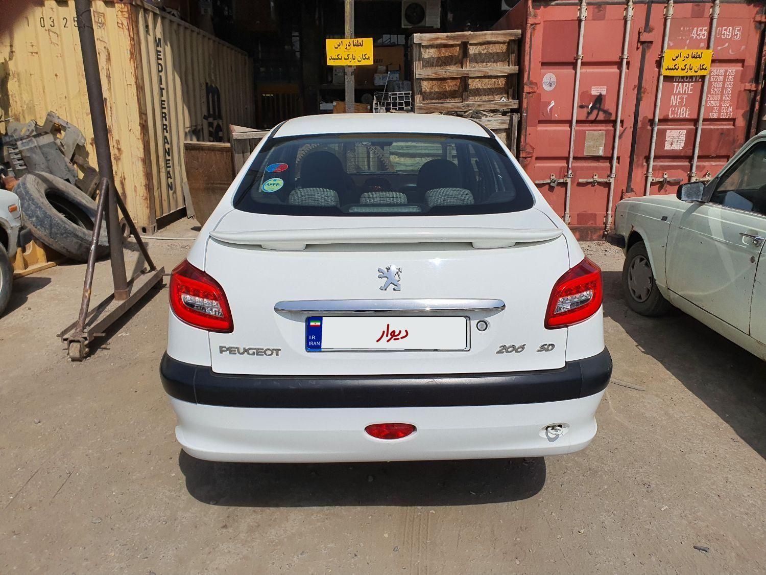 پژو ۲۰۶ صندوق دار v8 - 1399