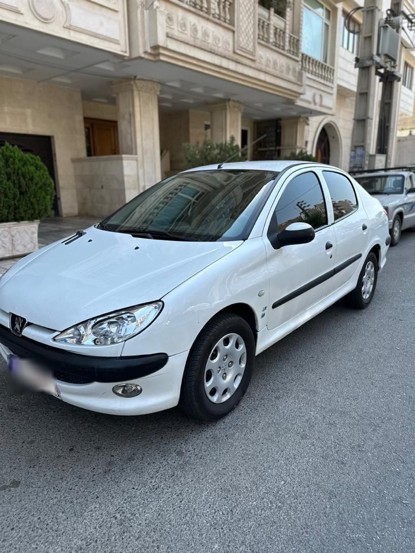 پژو ۲۰۶ صندوق دار v8 - 1396