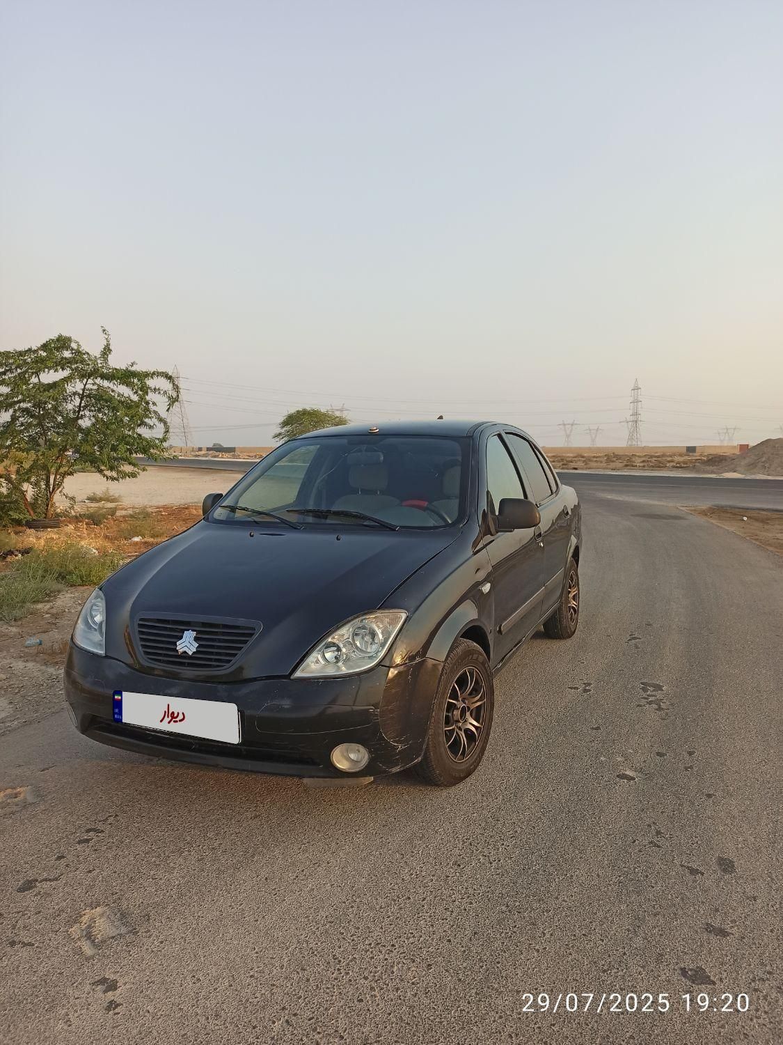 تیبا صندوق دار LX دوگانه سوز - 1391
