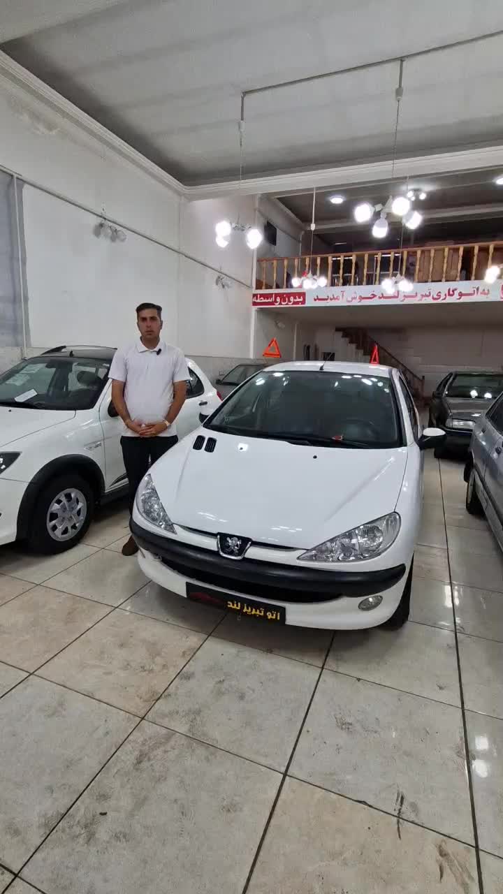 پژو ۲۰۶ صندوق دار v8 - 1397