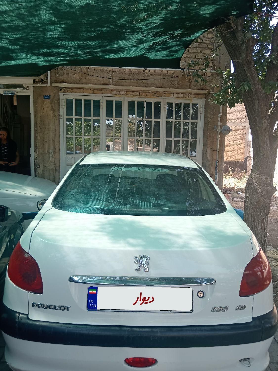 پژو ۲۰۶ صندوق دار v9 - 1388