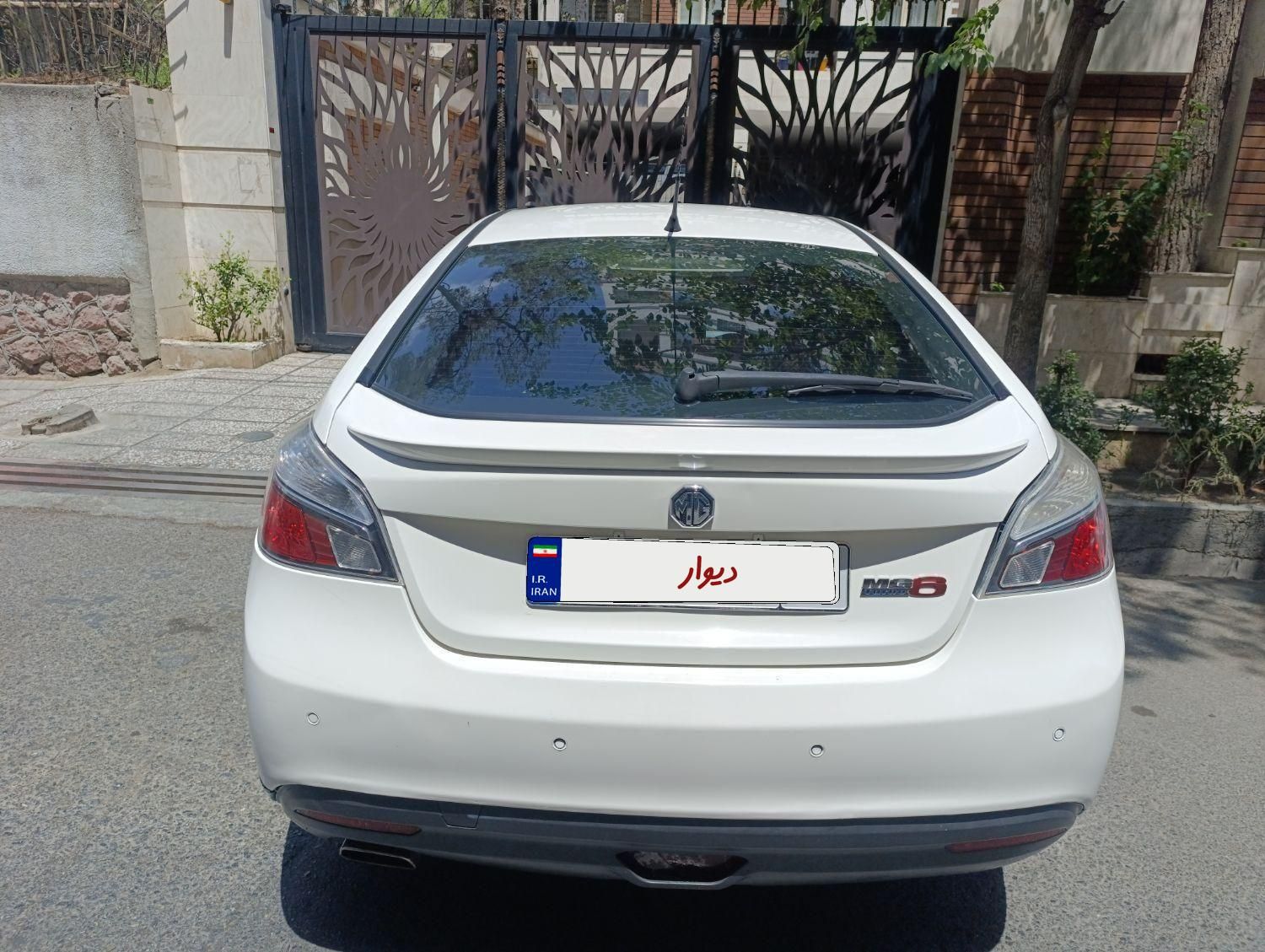 ام جی 6 لیفت بک GT فیس قدیم - 2012