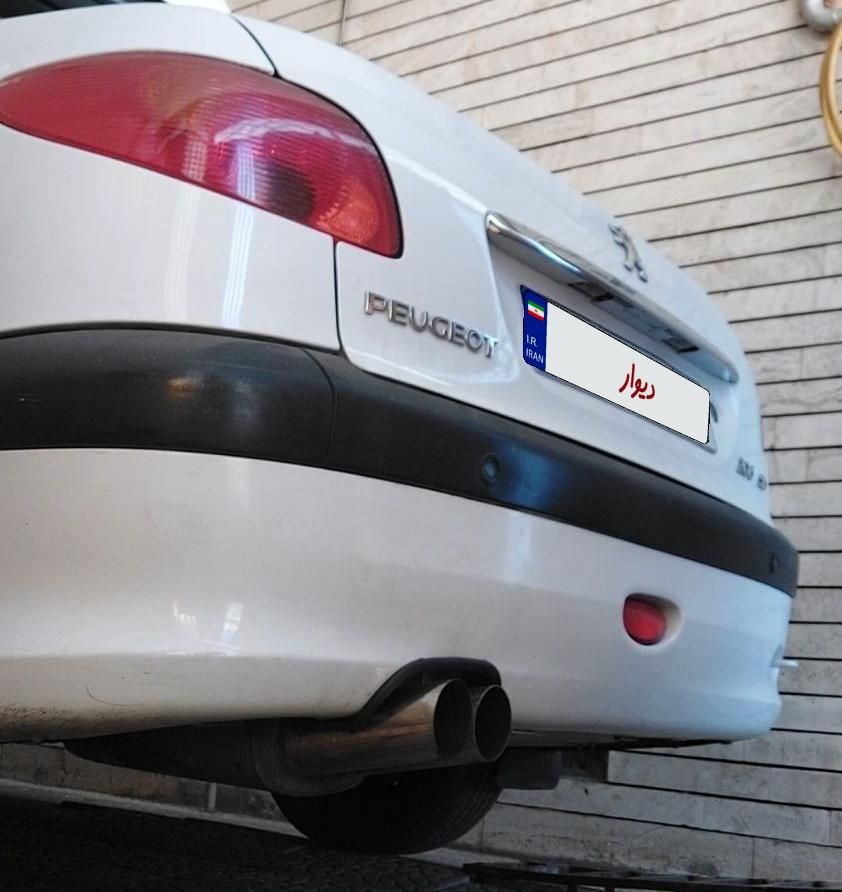 پژو ۲۰۶ صندوق دار v8 - 1395