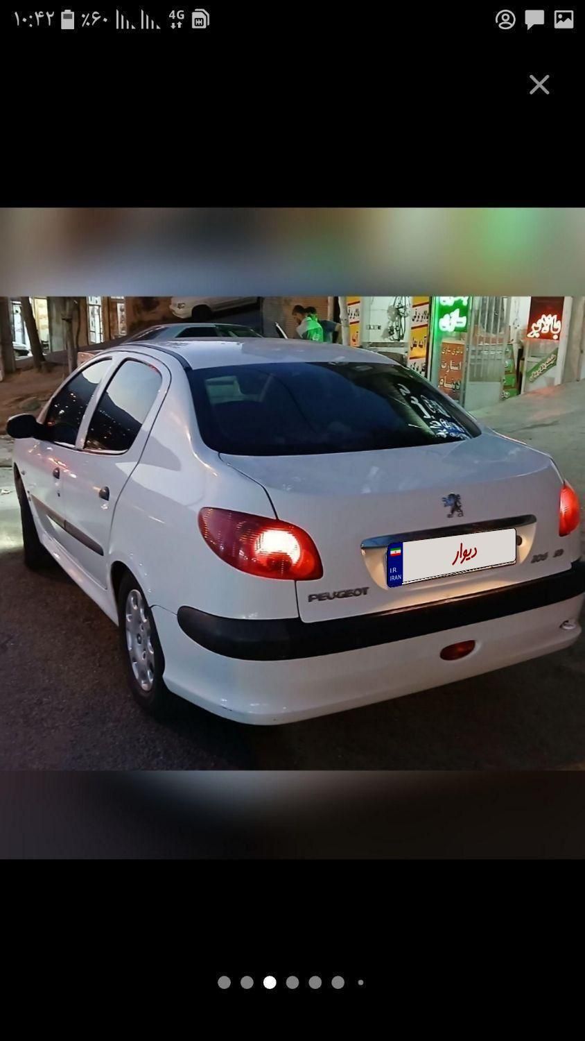 پژو ۲۰۶ صندوق دار v8 - 1395