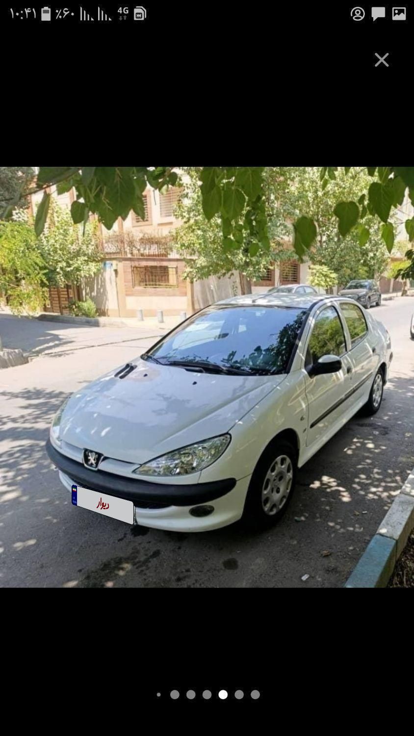 پژو ۲۰۶ صندوق دار v8 - 1395