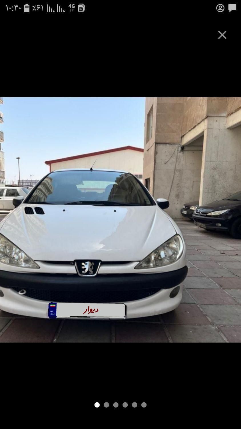 پژو ۲۰۶ صندوق دار v8 - 1395