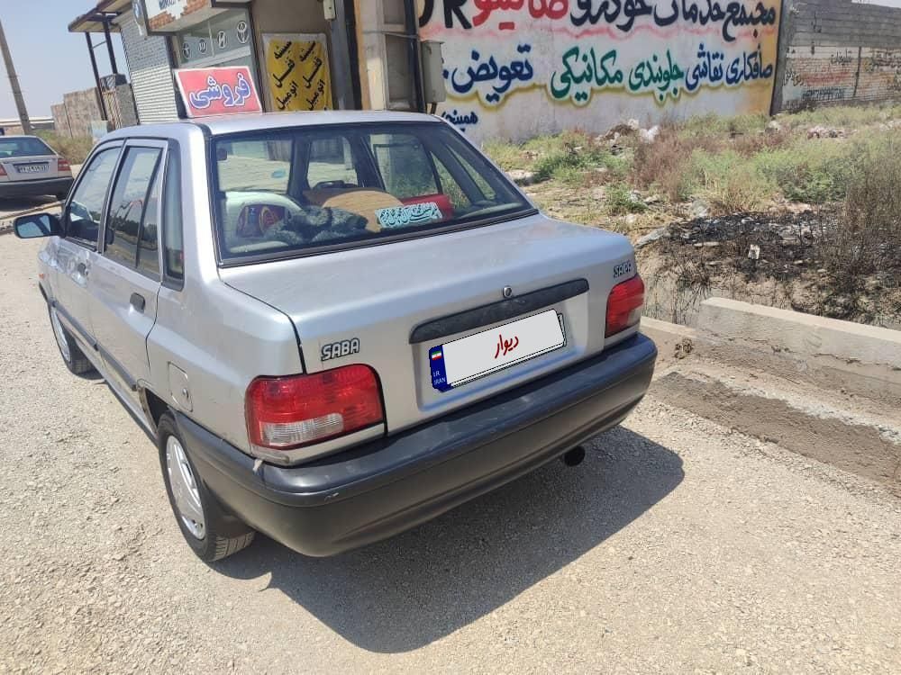 پراید صبا بنزینی - 1387