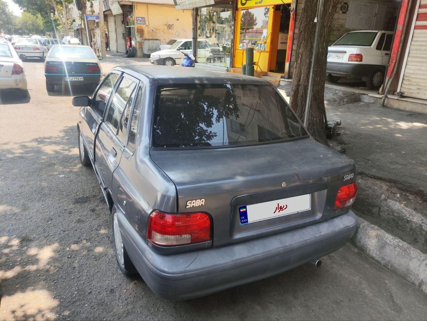 پراید صبا بنزینی - 1387