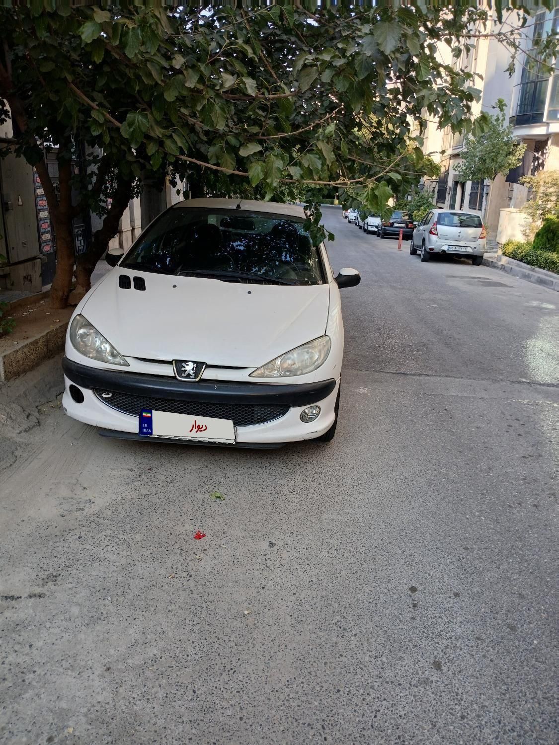 پژو ۲۰۶ صندوق دار v8 - 1386