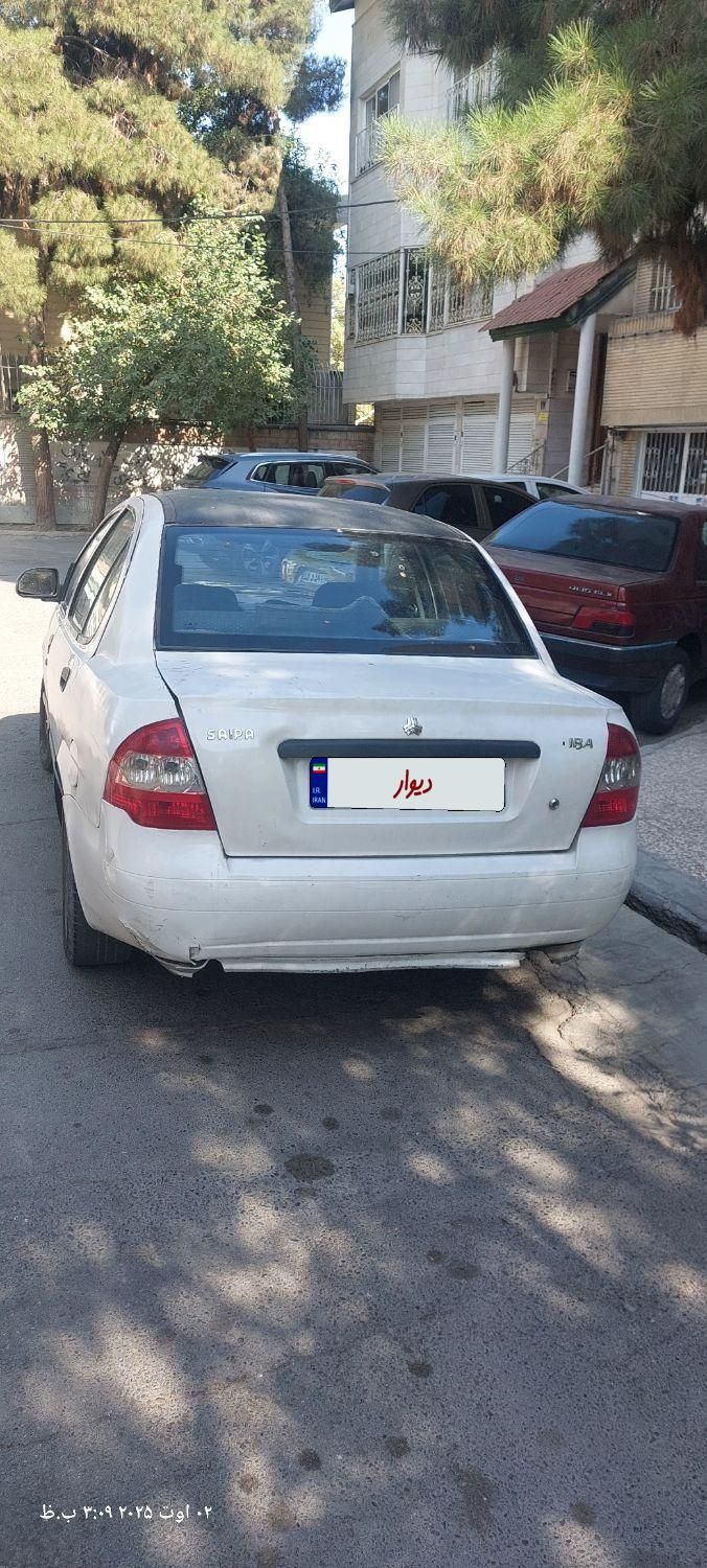 تیبا صندوق دار EX - 1393