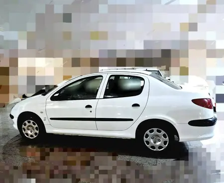 پژو ۲۰۶ صندوق دار v8 - 1398