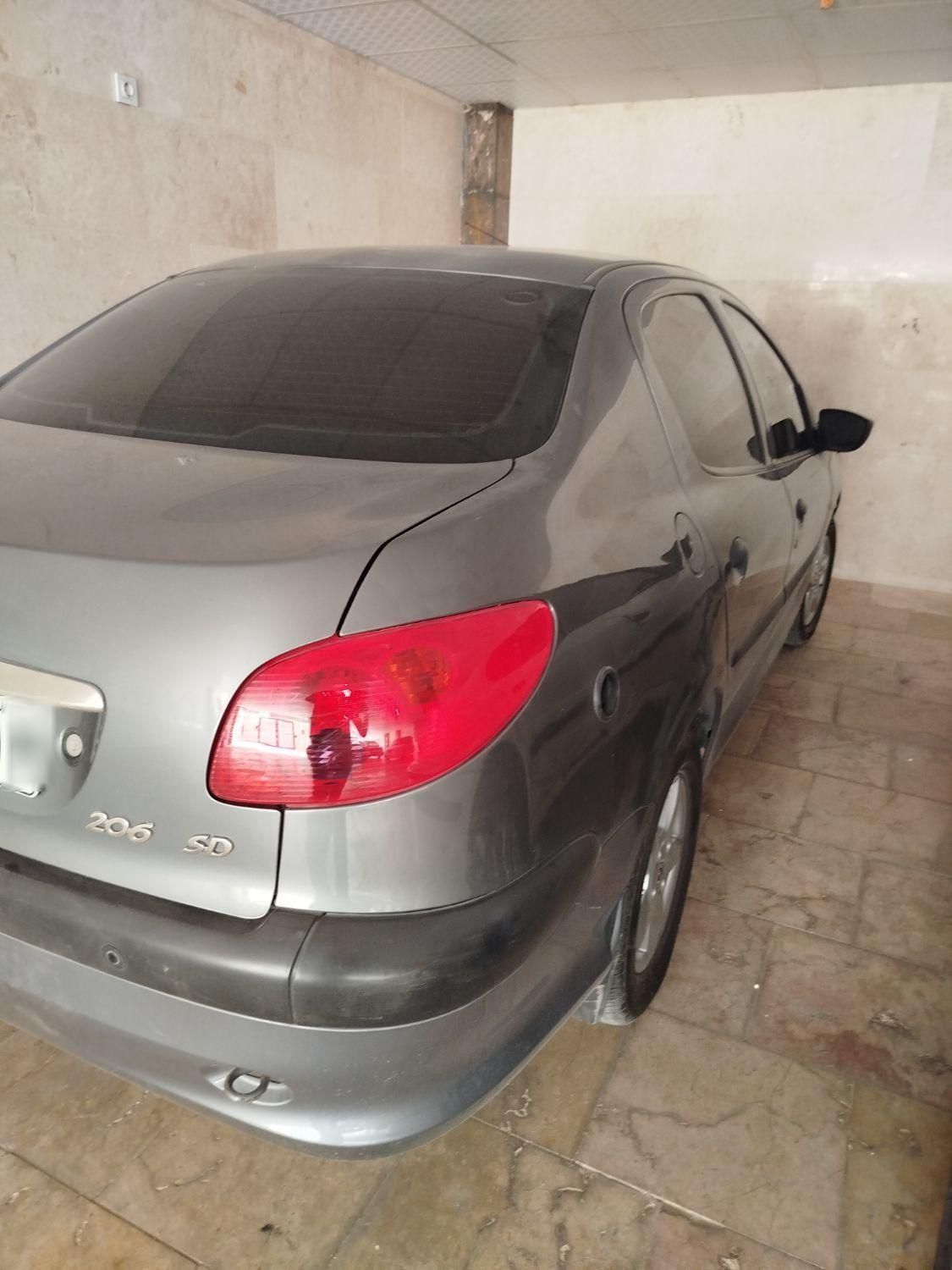پژو ۲۰۶ صندوق دار v8 - 1394