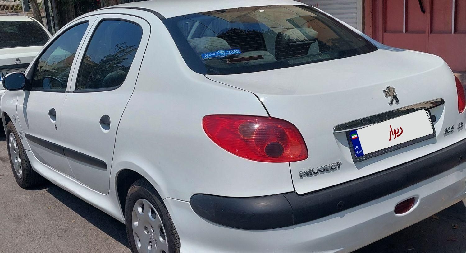 پژو ۲۰۶ صندوق دار v8 - 1395