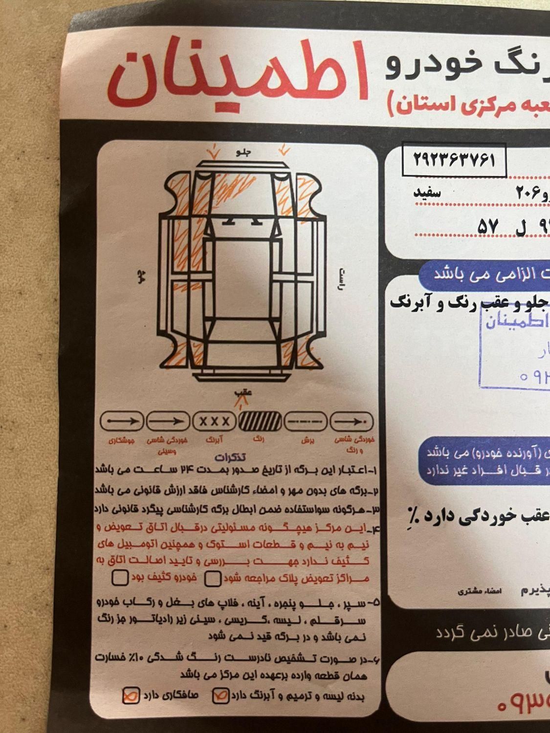 پژو 206 تیپ 2 - 1395