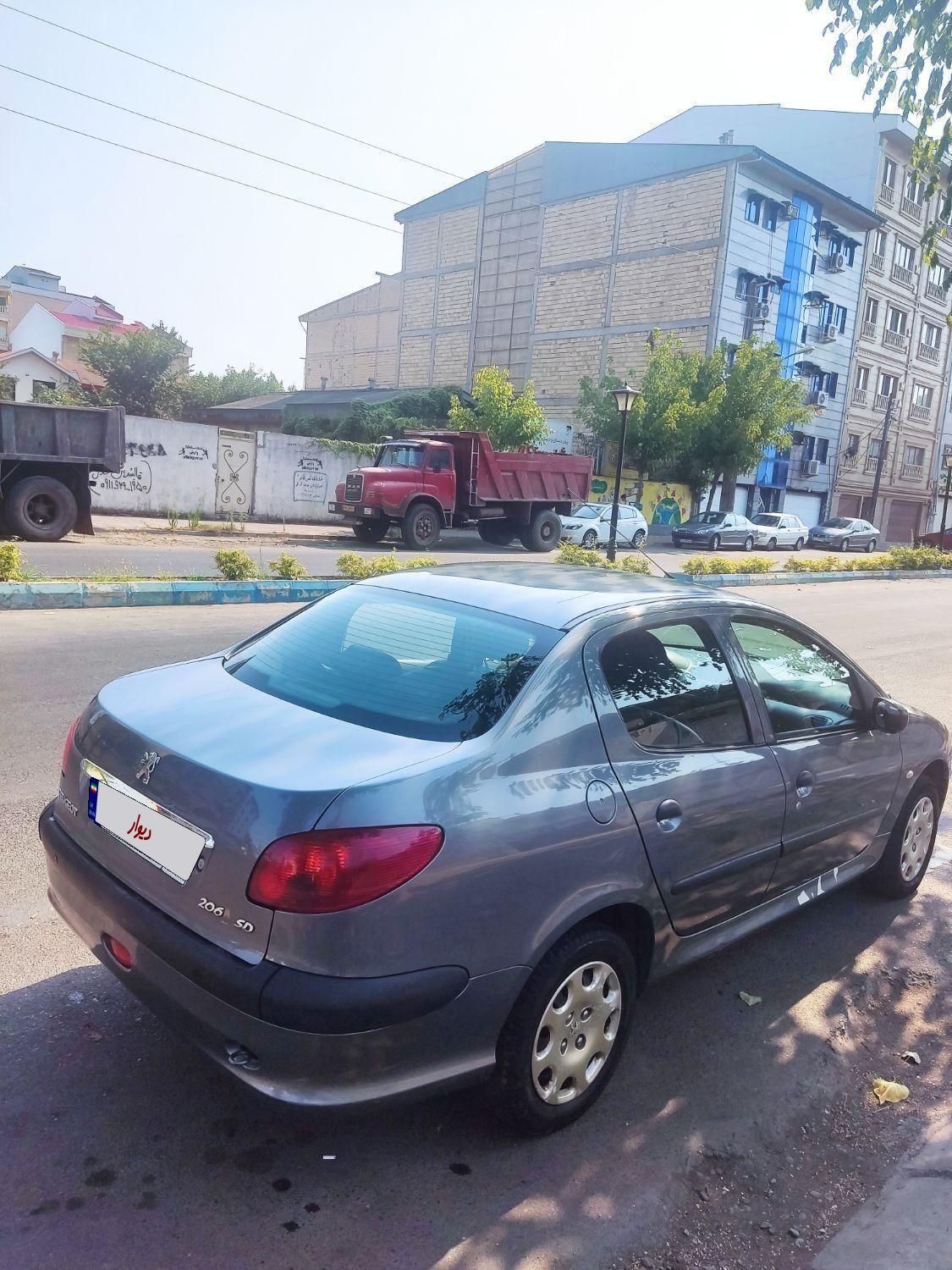 پژو ۲۰۶ صندوق دار v8 - 1398