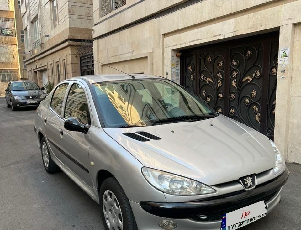 پژو ۲۰۶ صندوق دار v20 - 1388