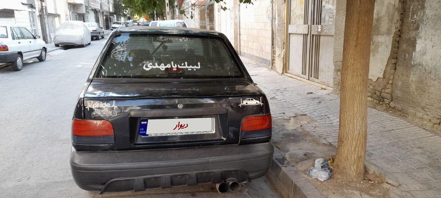 پراید صبا بنزینی - 1381