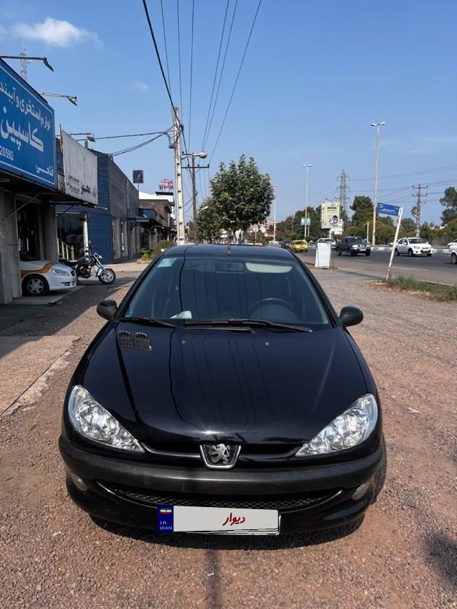 پژو ۲۰۶ صندوق دار v8 - 1397
