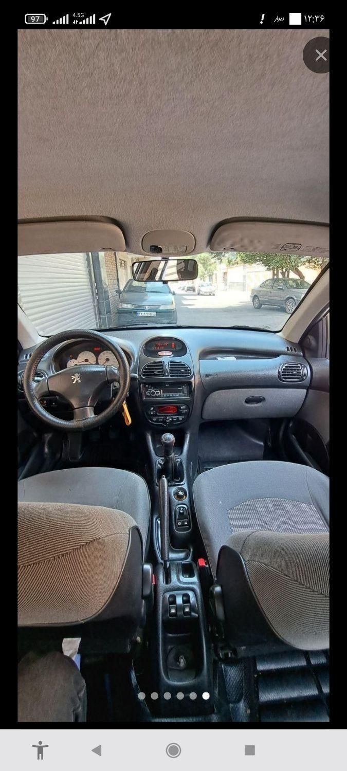 پژو ۲۰۶ صندوق دار v8 - 1393