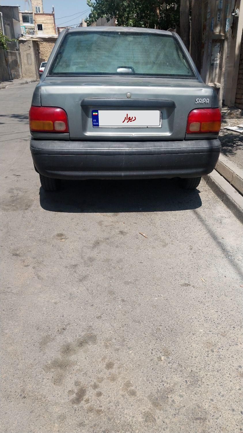 پراید صبا بنزینی - 1386
