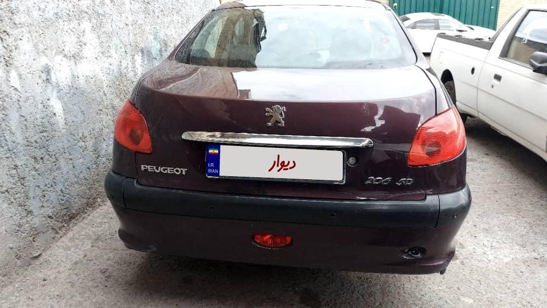پژو ۲۰۶ صندوق دار v9 - 1390