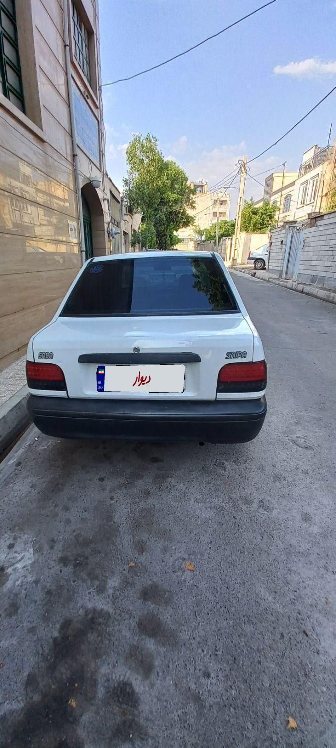 پراید صبا بنزینی - 1389