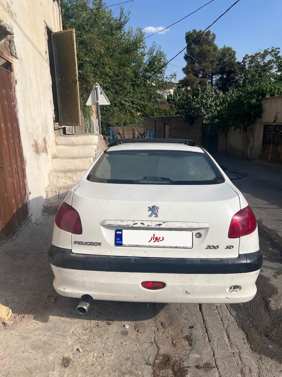پژو ۲۰۶ صندوق دار v20 - 1387