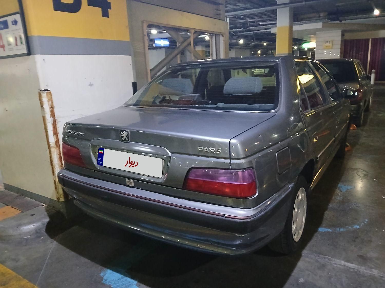 پژو پارس XU7ساده - 1388