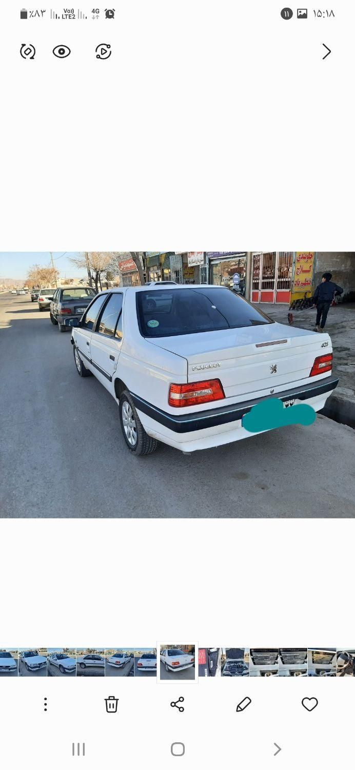 پژو 405 SLX بنزینی TU5 - 1398