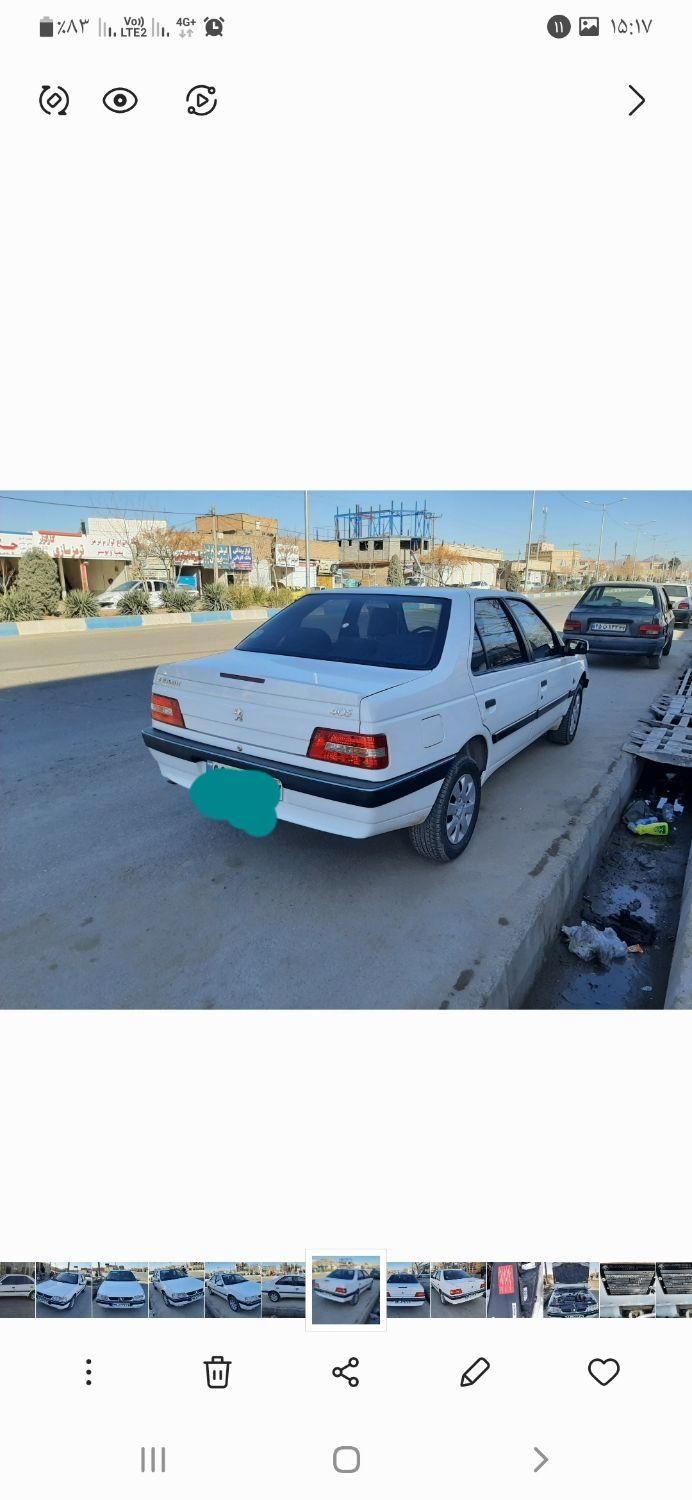 پژو 405 SLX بنزینی TU5 - 1398