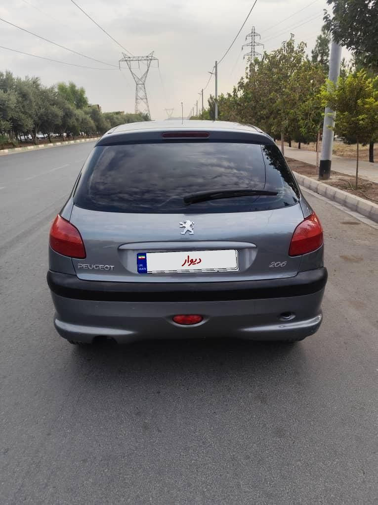 پژو 206 تیپ 2 - 1387