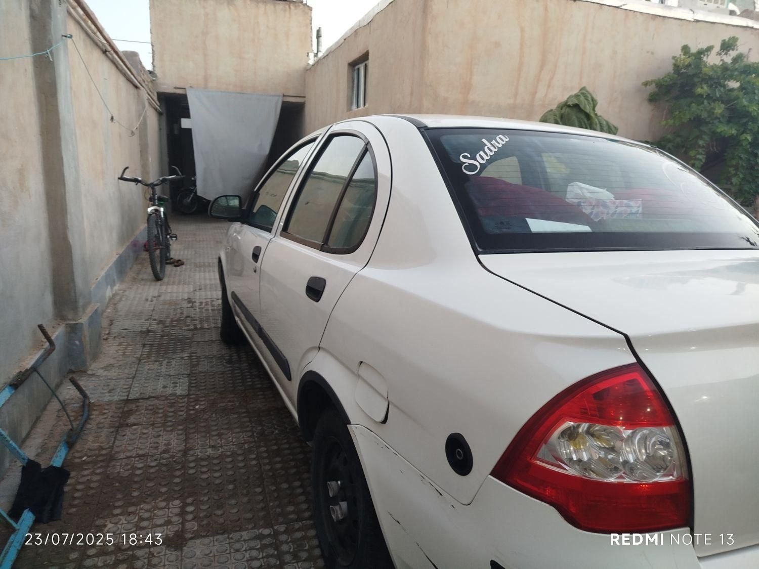 تیبا صندوق دار EX دوگانه سوز - 1395